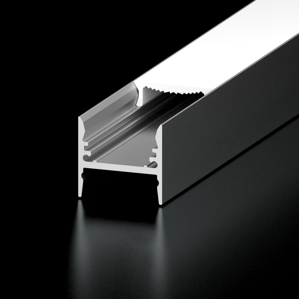 A1 Accessory Pack - Black, 2 open end caps, 2 slotted end caps, 2 closed end caps