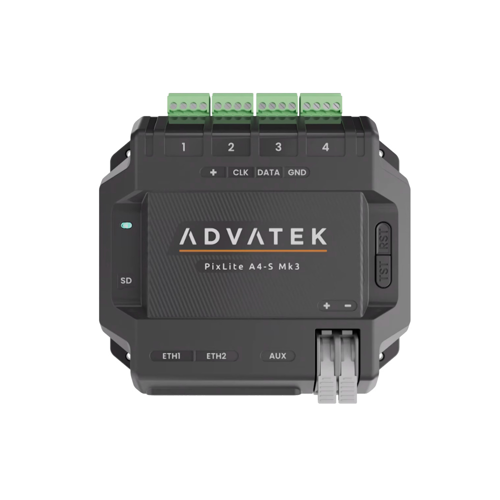 Advatek Pixel Control Unit, Pixlite A4-S Mk3 Controller