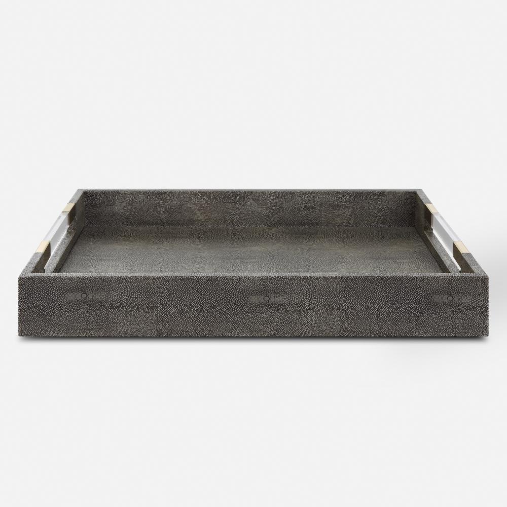 Uttermost Wessex Gray Tray