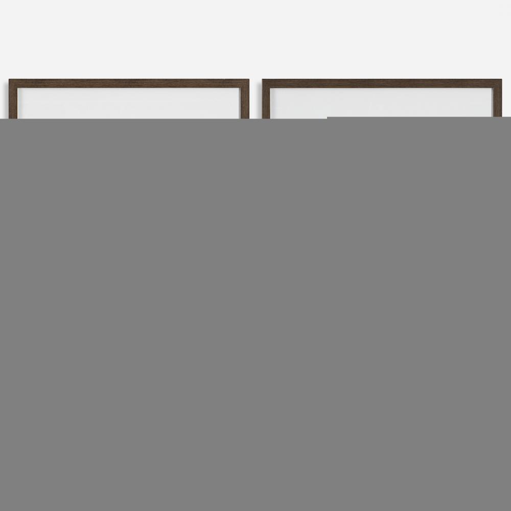 Uttermost Burgundy Interjection Abstract Prints Set/2