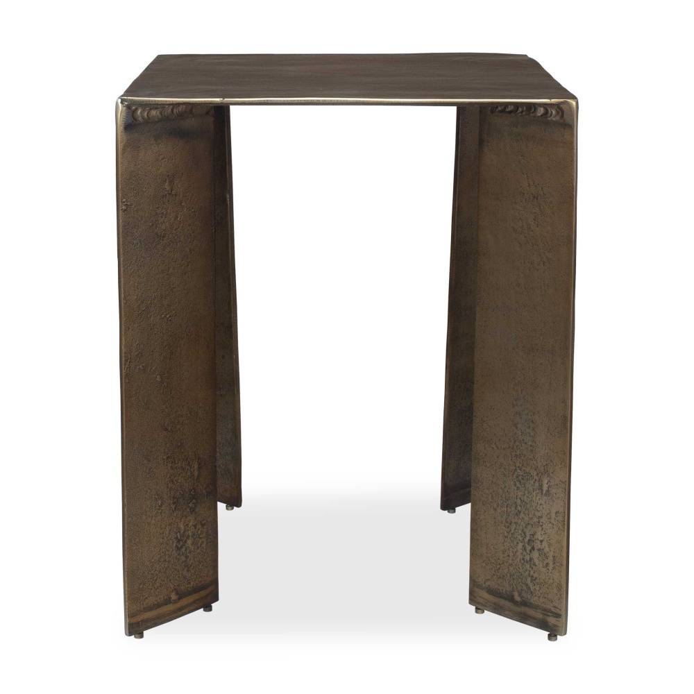 Uttermost Reade Brass Outdoor Accent Table