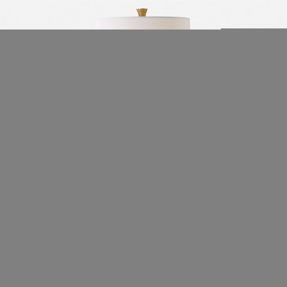 Uttermost Colette White Stone Table Lamp
