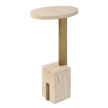 Uttermost 50369 - Uttermost Feranno Travertine Accent Table