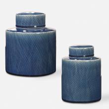 Uttermost 18989 - Uttermost Saniya Blue Containers Set/2
