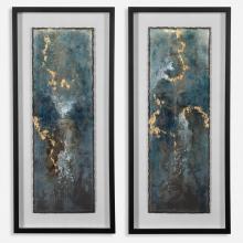 Uttermost 41434 - Uttermost Glimmering Agate Abstract Prints Set/2