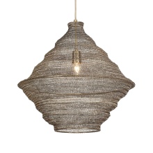 Uttermost 21614 - Uttermost Sigh Woven Brass 1 Light Pendant
