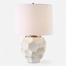 Uttermost 30392-1 - Uttermost On Edge Chalk White Table Lamp