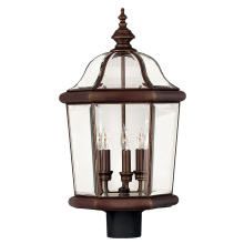 Hinkley 2451CB - Large Post Mount Lantern