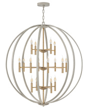 Hinkley 3464CG - Double XL Three Tier Orb Chandelier
