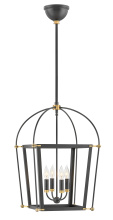 Hinkley 4057BK - Large Open Frame Pendant