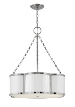 Hinkley 4446PN - Small Drum Chandelier