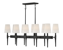 Hinkley 4469BK - Medium Ten Light Linear