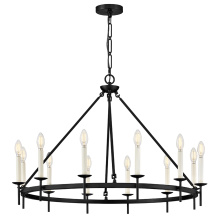 Hinkley 47476BK - Large Ring Chandelier