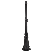 Hinkley 6638BK - 6.5' Surface Mount Post