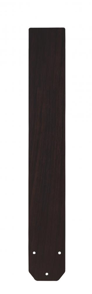 Levon Custom 64 inch Indoor Ceiling Fan Blade Set of 8 - Dark Walnut