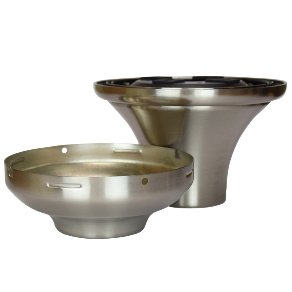 Ceiling Fan Close to Ceiling Kit - Brushed Nickel