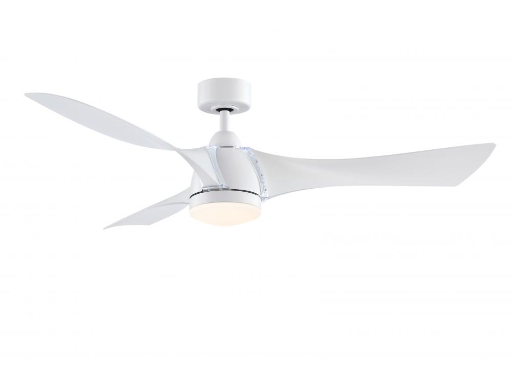 Klear 56 inch Indoor/Outdoor Ceiling Fan with LED CCT Select Light Kit