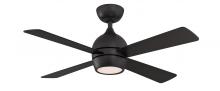Fanimation FP7644BL - Kwad 44 inch Indoor Ceiling Fan with LED Light Kit - Black