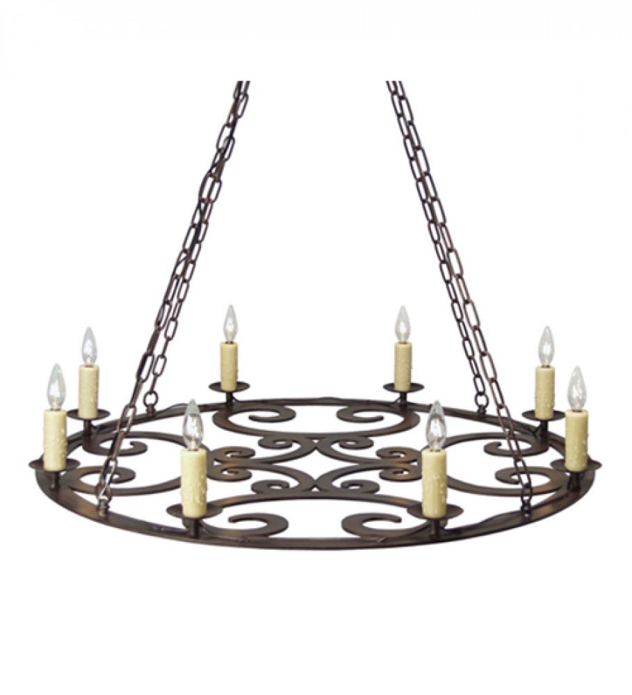 42" Wide Ashley 8 Light Chandelier