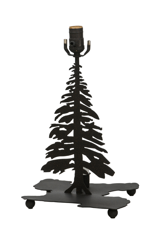 14"H Tall Pines Lighted Table Base