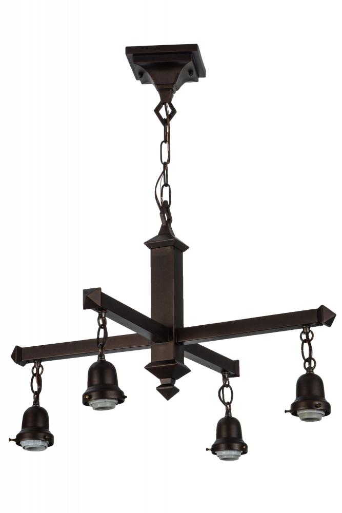 24" Wide Chandelier Hardware