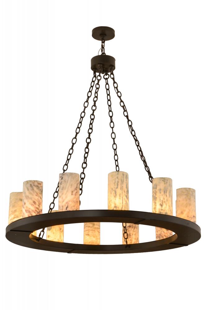 42" Wide Loxley Jadestone 12 Light Chandelier