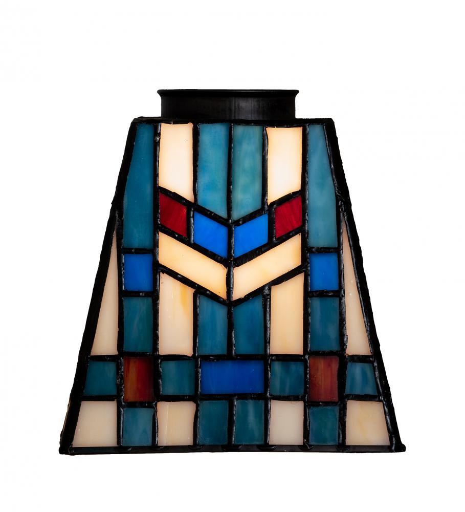 5" Square Prairie Wheat Shade