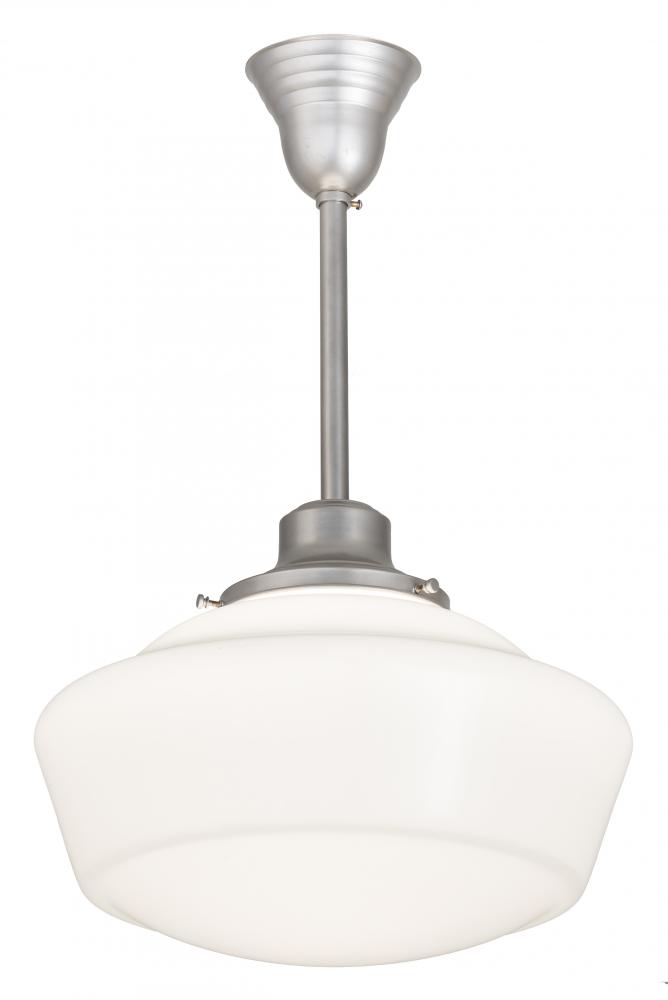 16" Wide Revival Schoolhouse Traditional Globe Pendant