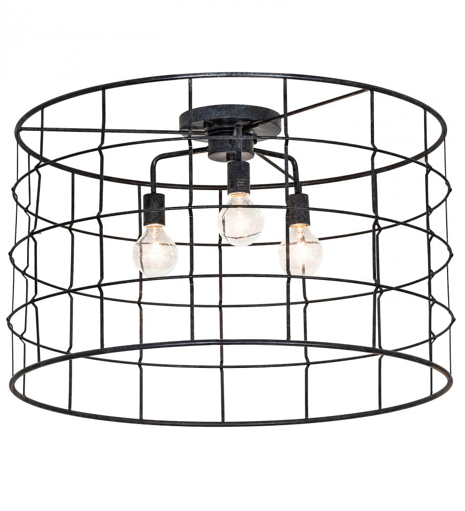 30" Wide Corlett Flushmount