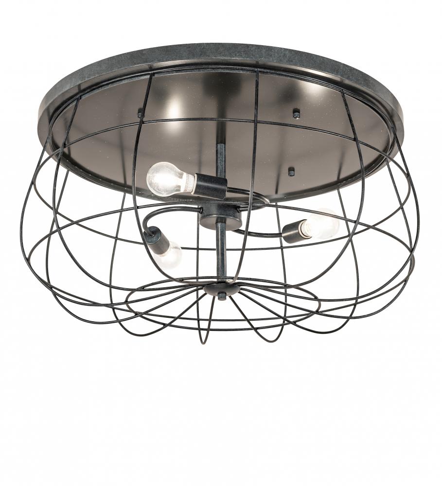 29" Wide Corlett Flushmount