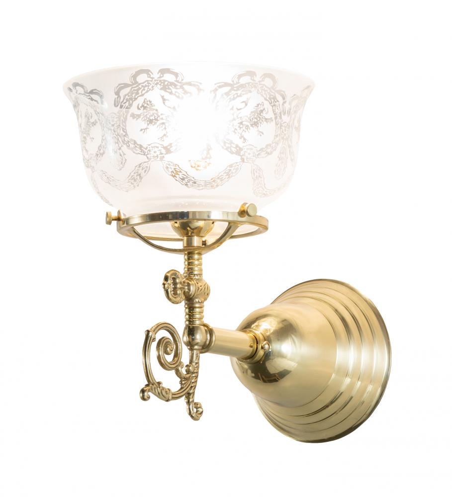 7" Wide Revival Gas & Electric Wall Sconce