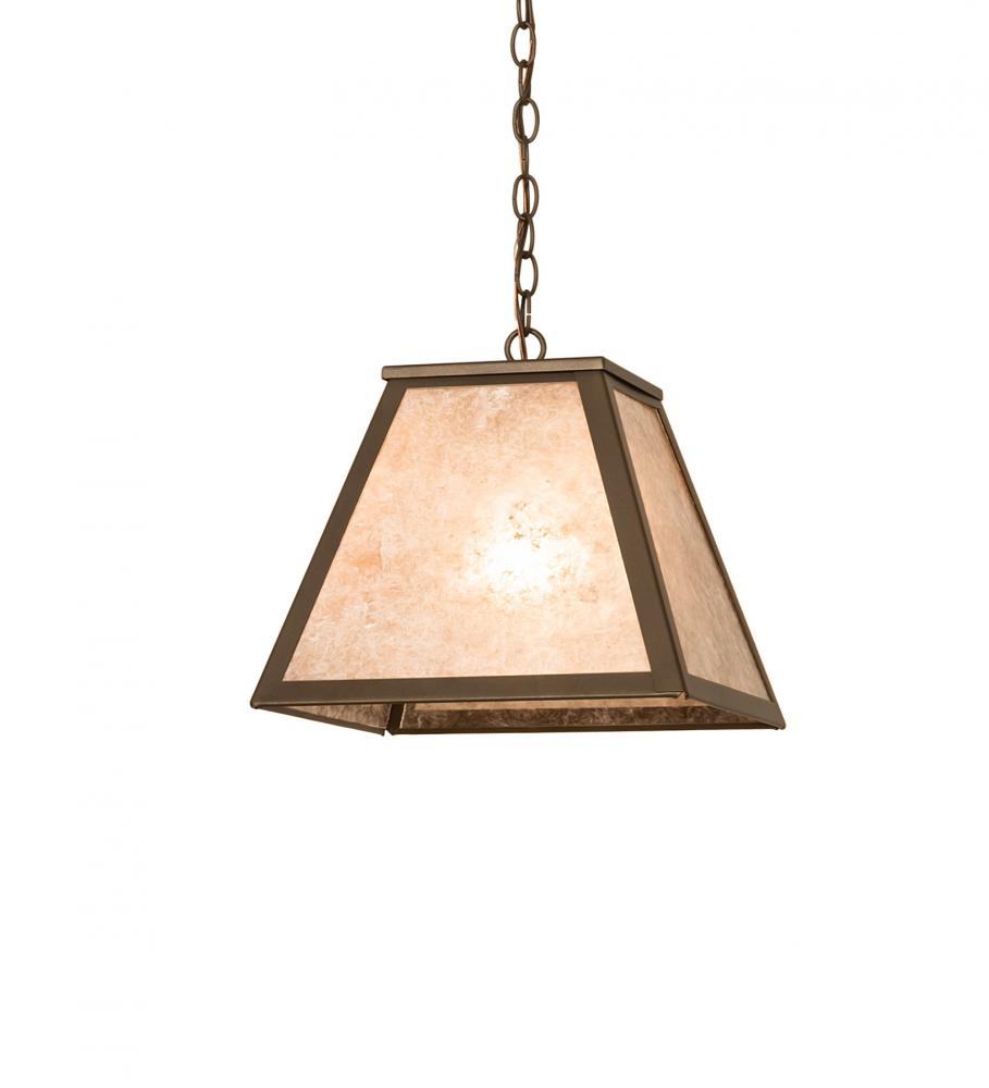 14" Square Mission Prime Pendant