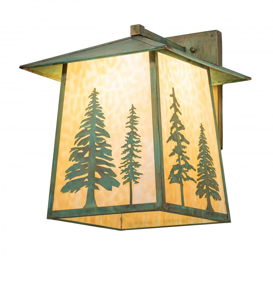 16" Wide Stillwater Tall Pines Wall Sconce