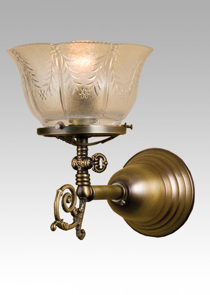 7.5" Wide Revival Gas & Electric Wall Sconce