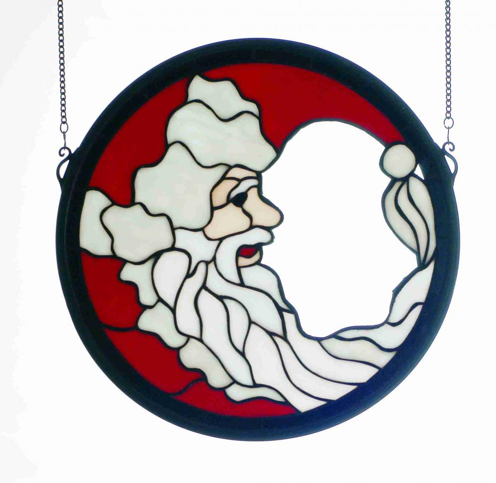 15" Wide X 15" High Santa Claus Window