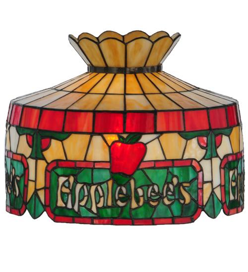 16" Wide Applebee's Personalized Shade