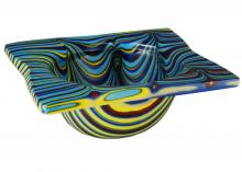 Meyda Tiffany 113016 - 15"W Metro Fusion Tropical Glass Bowl