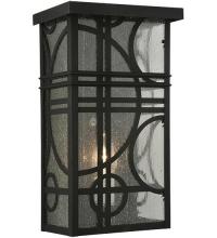 Meyda White 116773 - 9" Wide Revival Deco Wall Sconce