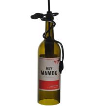 Meyda Tiffany 133792 - 5"W Personalized Hey Mambo Wine Bottle Mini Pendant