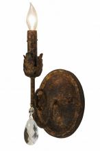 Meyda White 150002 - 5" Wide Antonia Wall Sconce