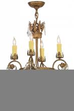 Meyda White 152132 - 18"W Antonia 4 LT Chandelier