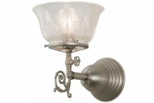 Meyda White 157268 - 7.5"W Revival Gas & Electric Wall Sconce