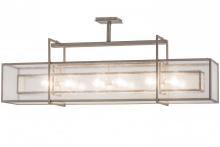 Meyda White 161946 - 54"L Nelson Oblong Pendant