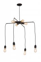 Meyda White 170890 - 30"W Alva 8 LT Chandelier