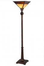 Meyda White 172177 - 64"H Mission Prime Torchiere