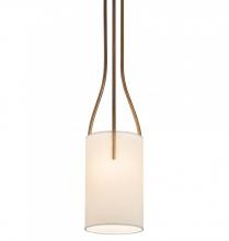 Meyda White 177602 - 9"W Cilindro Triad Pendant