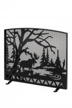30 W X 30 H Moose Creek Arched Fireplace Screen 28735 Berkeley