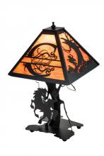Meyda Tiffany 194148 - 12.5" Wide Personalized Headless Horseman Table Lamp