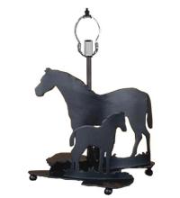 Meyda White 22730 - 14" High Mare & Foal Table Base