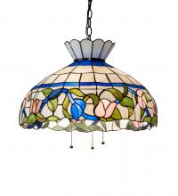 Meyda White 231154 - 20" Wide Rose Vine Pendant